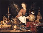 PEREDA, Antonio de Allegory of vanity USA oil painting artist